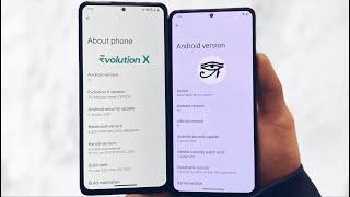 Evolution X vs CrDROID ANDROID 13 - The MOST CUSTOMIZABLE ROM is?