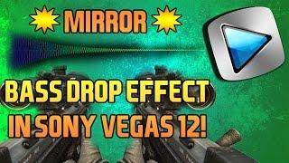 Sony Vegas 12 - Mirror/Bass Drop Effect!