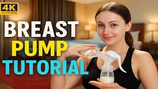 4K] Breastfeeding with Kaylie | Ultimate Breast Pump Tutorial for New Moms (breast pump)