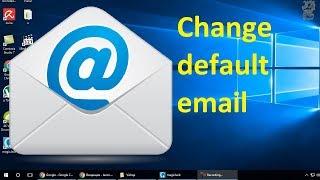 How to Change default email client in Windows 10