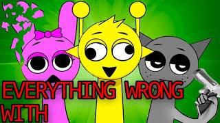 EVERYTHING WRONG WITH: Sprunki Song Animated Music Video (in 5 minutes or less)