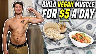 What A Healthy Vegan Athlete Eats For $5 A DAY | Full Day Of Cheap Eating