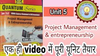 Social Entrepreneurship | project management and entrepreneurship unit 5 |