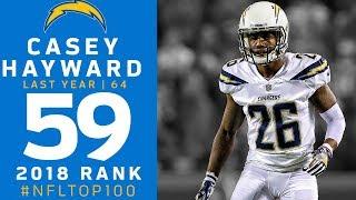 #59: Casey Hayward (CB, Chargers) | Top 100 Players of 2018 | NFL