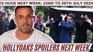 15 HUGE Hollyoaks Spoilers next week from 22nd to 26th July 2024 ! Death's Coming Up in the Village?