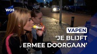 Steeds meer jongeren vapen: 'Ook mensen van 12 en 13'