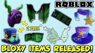 [FREE ITEMS] BLOXYPUNK TOP HAT & BLOXYSAURUS RAWX (Roblox) - Plus Make A Wish and Code.org Items