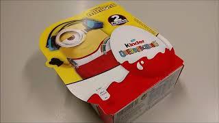 New 2020! Kinder Surprise eggs T4 Minions - Миньоны распаковка 4 киндер - сюрприза