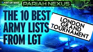 The Most Interesting Lists from the London Grand Tournament!