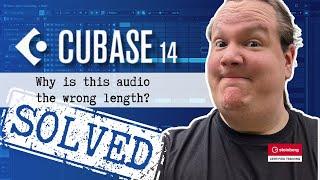 Audio wrong speed? How to Fix Sample Rate Issues in Cubase 14