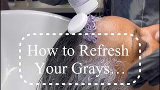 How to Brighten your Gray hair…