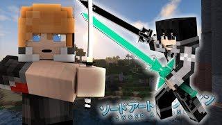 BOSS BATTLES!!! | SWORD ART ONLINE | EP4 (SAO Minecraft Server ROLEPLAY)
