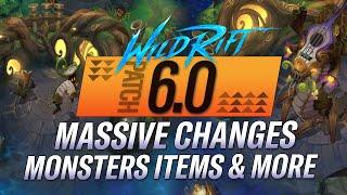 MASSIVE CHANGES! NEW MONSTERS NEW ITEMS NEW CHAMPIONS! WILD RIFT IS INSANE | RiftGuides | WildRift