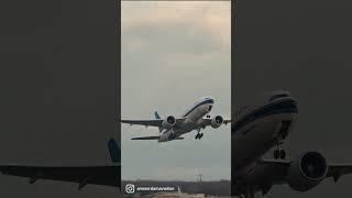 Busy moments at #frankfurt #airport #aviation #nikon #shorts #airbus #boeing  #777 #china #cargo