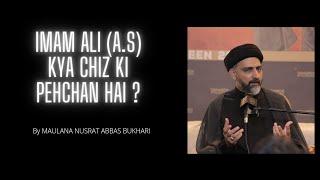 IMAM ALI (A.S) KYA CHIZ KI PEHCHAN HAI ? / BY MAULANA NUSRAT ABBAS BUKHARI