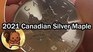 My First Silver Bullion Coin: 2021 Canadian Maple Leaf