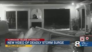 Hurricane Helene surge crashes into St. Pete home