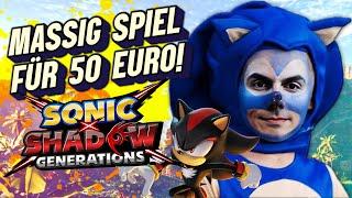 SAUVIEL Spiel für 50 EURO!  SONIC X SHADOW GENERATIONS kombiniert REMASTER & SEQUEL in einem Paket