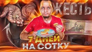 Как прожить неделю на 100 рублей?! (День 2-3)