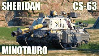 Minotauro, CS-63 & Sheridan ● WoT Blitz