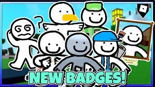 HOW TO GET ALL 7 NEW BADGES in (58) Find the little guys | ROBLOX