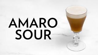 The Ever Customizable Amaro Sour