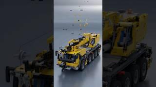 Lego Technic Crane - Satisfying Video Speed Build #lego