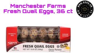 Manchester Farms Fresh Quail Eggs, 36 ct.