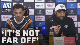 Benji happy the Tigers are in close contention: NRL Presser | NRL on Nine