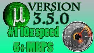 How to Speed up Utorrent 3.5.0 (Fastest Settings Ever)