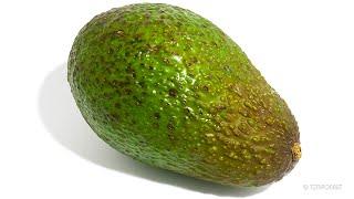 Rotting Avocado Time Lapse
