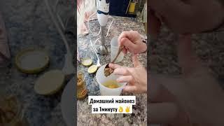 домашний майонез за 1минуту