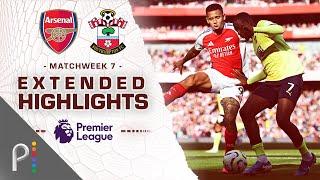 Arsenal v. Southampton | PREMIER LEAGUE HIGHLIGHTS | 10/5/2024 | NBC Sports