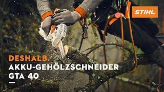 Akku-Gehölzschneider GTA 40 | Deshalb STIHL