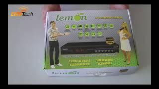 Conversor e Receptor Digital Lemon Dual 300 com Função Gravador e Mídia Center