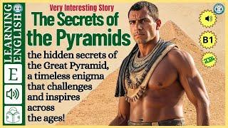 Improve your English  ⭐  Very Interesting Story - Level 3 -  The Pyramids | WooEnglish