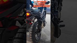 Exhaust sound CF MOTO 450MT !  #exhaust #exhaustsound #cfmoto #adventure #adventurebike