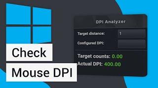 How to Check Your Mouse DPI in Windows (PC)