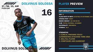 DOLVINUS SOLOSSA - VIDEO PROFILE- BATCH 2010 PFA-(UPDATE JUNE 2025)
