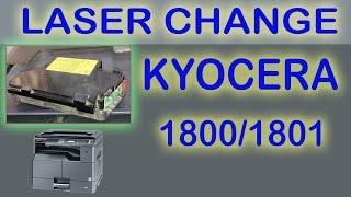 Kyocera 1800 1801 2200 2201 c4010 c4000 error laser unit damage