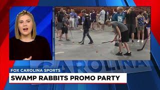 Swamp Rabbits host promo party