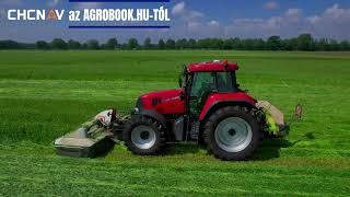 Agrobook.hu  Kft CHCNAV NX510 SE automata kormányzási rendszer kaszálás közben.