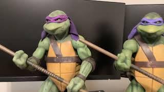 Neca Teenage Mutant Ninja Turtles (TMNT) 1/4 Scale Donatello Toy Figure Review