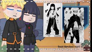 Sealed Naruhina react to Himawari and Boruto! / Naruhina / TBV / Part 1-2 /~{The._.Vinter}~//