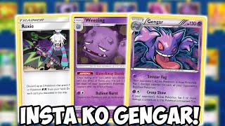 INSTA KO Anything w/Gengar! Destroying ADP & Eternatus! Expanded Format PTCGO