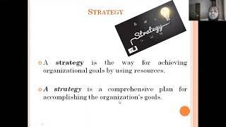 Session-1| Chapter-1| Introduction to Strategic Management | Strategic Management | Md. Sohel Ahmed