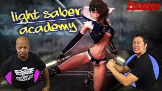 Real Life - Light Saber Fighting School!