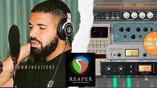 Mixing a  HIP HOP  Song  Using Only Free VST Plugins in REAPER