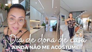 Dona de casa em ação | um dia comigo | ainda não me acostumei | stories da Viviane Magalhães