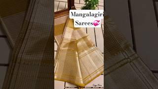 Mangalagiri Sarees| #saree #designer #style #handloom #onlineshopping #fashion #shortsviral #shorts
